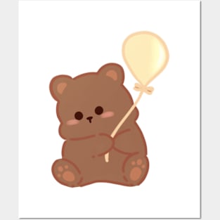 Balloon Bear Posters and Art